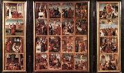 Triptych with Scenes from the Life of Christ unknow artist